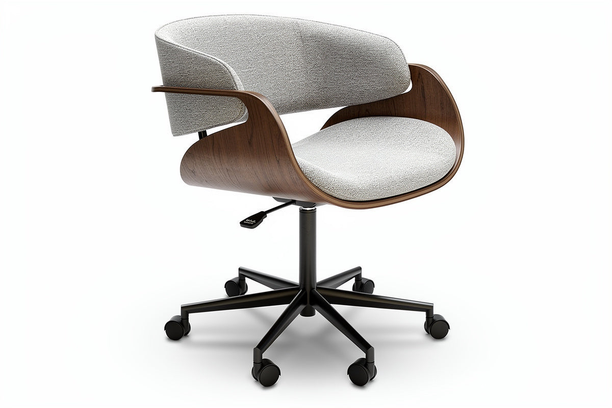 **Technische titel in het Nederlands: Ergonomische bureaustoel met gestoffeerde zitting en verstelbare hoogte**